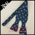 Men Wholesale Custom Embroidered Silk Self Tie Bow Tie